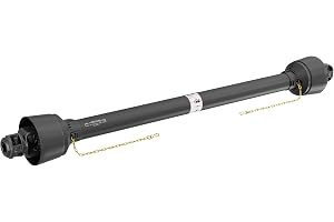 WilTec PTO Shaft T6 Drive Shaft 1200-1320mm 830Nm 540rpm, 74kW (100hp), 2x 1 3/8" 6 Teeth Tractor Attachm.