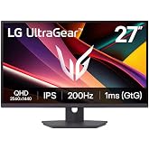 LG UltraGear&trade; G6 27" 27G610A-B 200Hz 1ms(GtG) QHD IPS Pivot sRGB 99% VESA Gaming Monit&ouml;r