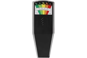 QIANDERER Medidor de campo magnético LED EMF Detector de fantasmas Caza Equipo paranormal Probador Portátil Contador Gran Probador para Inspecciones EMF de Oficina Hogar