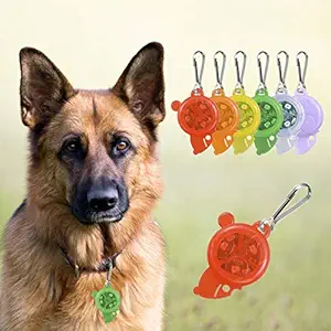 Dog Collar Lights, 6PCS Dog Or Cat Collar Light, Replaceable Batteries with 3 Flashing