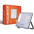 Halonix 100W Solaris Waterproof Outdoor led Flood Light | Halogen Light,Focus Light for Garage,Parking,Shop -(Cool White)-Pack of 1|Short Circuit & Surge Protection with IP66 Rated