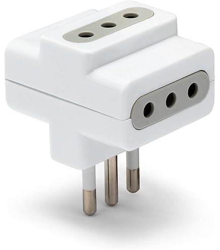 Reduzierstück 10/16A Auf Kleinen Stecker – Adapter Für Steckdose Mit Zweiwertigem Anschluss