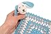 Pebble organic cotton sleepy bunny doudou - duck egg blue (comfort blanket toy)