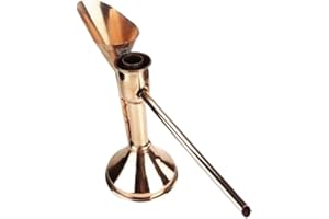 ‎COPPER GARDEN Copper Garden Vorlage aus blankem Kupfer - freistehend I Alkoholvorlage für Destille I Vorlage zur Messung des Alkoholgehalts I universell passend für Destillen ab 10 Liter I Destille Zubehör