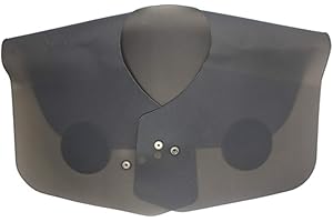 Gojiny corte de pelo collar impermeable peluquería capa barber colorante almohadilla de tinte corte de pelo cuello protector chal suave silicona ajustable cuello tela para estilista de salón