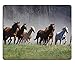 Produktbild Galloping Horses Herd Ranch Animal s Customized Made to Order Support Ready 9.8 X 11.8 Eco Friendly Cloth with Neoprene Rubber Liil Desktop Mousepad