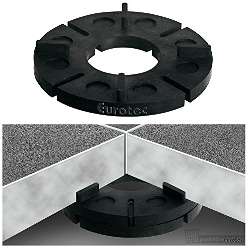 45 Stück Eurotec Plattenlager Gummi-Thermoplast 10 mm - 2