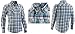 Produktbild QUECHUA 8282833 Arpenaz 200 Herren Langarmhemd, Hemd Shirt Gr. L, mehrfarbig