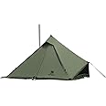 OneTigris CONIFER Canvas Teepee Hot Tent with Stove Jack, Snow Skirt for Winter Camping