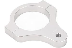 FABATER Forcella Ammortizzatore di Sterzo, Telaio Forcella Moto in Alluminio, Fissaggio Piede Staffa Morsetto di Montaggio Universale, Staffe Stabilizzatore Parti Hardware (56 MM)