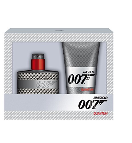 James Bond Quantum Eau de Toilette Spray and Shower Gel Gift Set for Men 50/150 ml