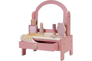 Little Dutch 7062 FSC, tavolo da toeletta in legno – Flowers & Butterflies