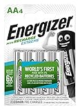 baterias recargables energizer aaa Las baterías se pueden cargar cientos de veces con un buen rendimiento