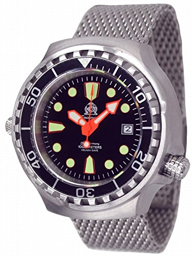 Automatik Taucheruhr - Helium Ventil - Saphir Glas - Milanaiseband T0079MIL Automatik Taucheruhr - Helium Ventil - Saphir Glas - Milanaiseband T0079MIL