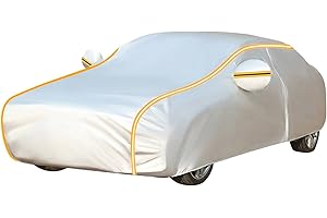 GAOXIANGLIN Housse de Voiture pour Citroen DS7 Crossback Bache Voiture, Bache Voiture l'été Personnalisée, Housse Voiture Exterieur, Bâche Voiture Étanche Respirante, Housses pour Auto(Color:OS)