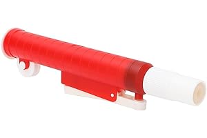 TICFOX Bomba de pipetas, Llenador de la bomba de pipeta, 25ml Pipeta reutilizable Llenador de pipetas de laboratorio para pipetas desechables de plástico y vidrio(rojo)