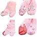 Baby Infant Girls Pack of 2 Cute Kitty Princess Cotton Rich Pink Tights (0 to 12 Months)