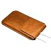 Produktbild Jisoncase JS Klassischer Stil Handgefertigt Bifold Foilo Flip Leder Geldbörse Tasche, stylische Clutch mit 3 Kartenfächer und magnetische Slim Cover für iPhone 6 6S Plus Samsung Galaxy S6 Edge Plus