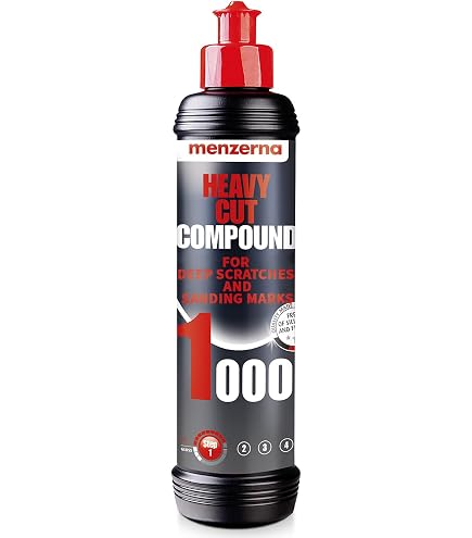 Menzerna One-Step Polish 3-en-1 – Pâte à Polir, Brillance & Protection Cire, 250 Ml