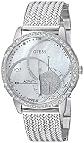 Guess Aria Ladies Active Silber, Weiß Smartwatch Smartwatch – (8760 H, Silber, Weiß)