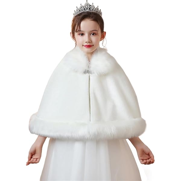 Robe Manteau à Manches Longues Et Col Rond En Fausse Fourrure