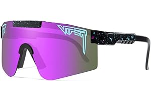 FouncY Occhiali Da Sole Polarizzati Sportivi P-V Da Uomo Montatura Da Ciclismo Occhiali Da Sole Sportivi UV400 Protezione Occhiali Da Sole Da Bici