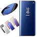 Produktbild Nadoli Galaxy S7 Spiegel Hülle,Mirror Effect PU Leder Hülle Transparent Case Cover Handytasche Book PC Hart Flip Standfunktion für Samsung Galaxy S7,Blau