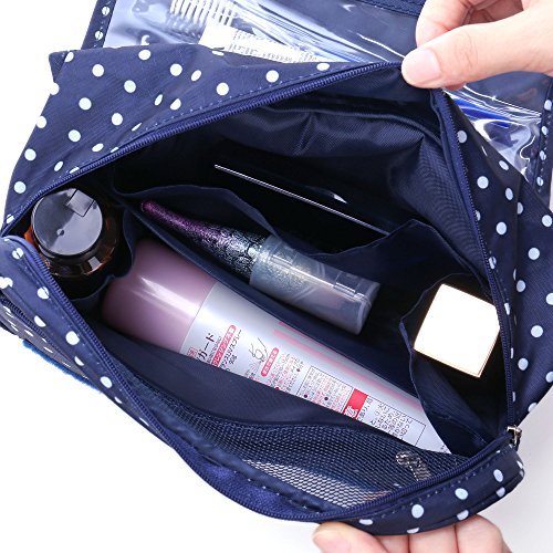 Shopper Joy Nylon Kulturtasche Kulturbeutel zum Anhängen Kosmetiktasche Waschtasche Reisetasche für Damen Herren für Reise Zugreise Camping Outdoor Aktivitäten - 5