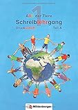 ABC der Tiere 1 - Schreiblehrgang Druckschrift, Teil A und B · Neubearbeitung (ABC der Tiere - Neubearbeitung) by Klaus Kuhn, Heike Treiber