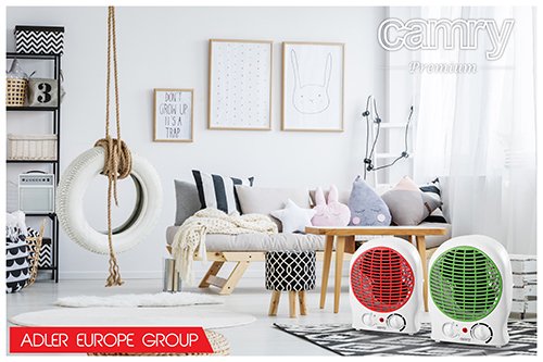 Heizlüfter 2000W, Schnellheizer kompakter, zwei Heizstufen, Kalt und Heiß HEIZER Heizgerät (grün, 19×14) - 8