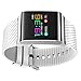 Produktbild TKSTAR x9pro Wasserdicht Fitness Smartwatch - Bluetooth, Blutdruckmessgerät, Herzfrequenz Monitor, Schrittzähler, Activity Tracker, Farbe OLED Touch Display Für IOS Android Smartphones Weiß