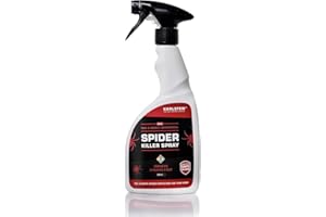 Karlsten Spider Killer Repellent Spray High Strength Spider Killer- Lasts 6 Weeks On Surfaces Kills All Types of Spiders Ideal for Indoor and Outdoor Use - 500ml HSE Registered 10668