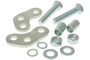 2EXTREME Höherlegungssatz Aluminium kompatibel für Derbi Senda, Gilera GSM 50, H@L Enduro, RCR