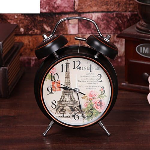 Fashion mute bedside alarm clock/Luminous alarm clock snooze lazy people/ creative modern clock-F