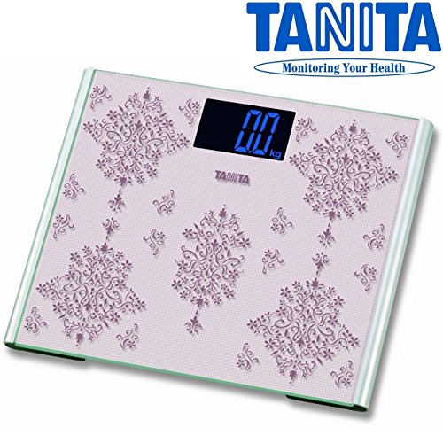 Tanita® 200 kg 440lb Glas Digitale Präzisions Home Badezimmer Körper Waage mit Big Plattform und große blacklid Display - 3