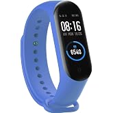 Coverzone Xiaomi Mi Band 3 4 5 6 7 ile uyumlu Saat Kayışı Ent Kaliteli Xiaomi Mi Band 3 4 5 6 7 ile uyumlu Spor Saat Kontrast