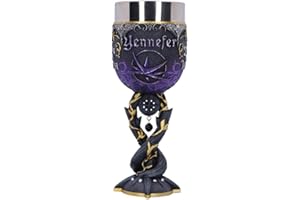 Nemesis Now Copa The Witcher Yennefer con Licencia Oficial de 19,5 cm, Color Negro