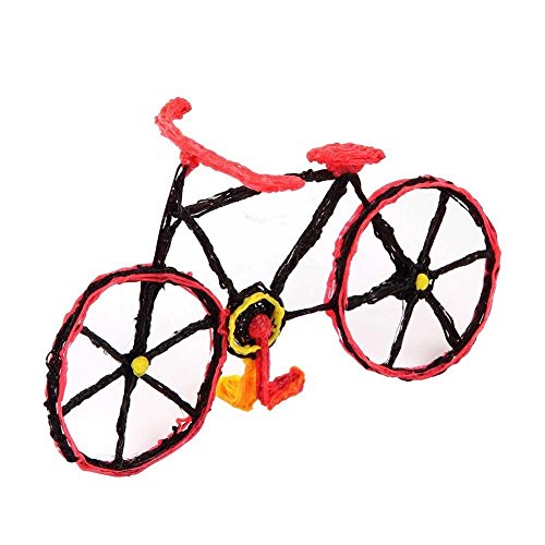 3D Druck Stift, Oxygentle OGP-1 3D Pen für 3D Zeichnungen zur Erstellung von dreidimensionalen Zeichnungen, Kunstwerken, Modellen, uvm. von Hand. Kompatibel mit 1,75 mm ABS und PLA Filament (grau) - 5