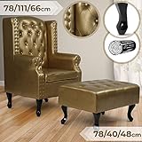 ⭐️⭐️⭐️⭐️⭐️ HOCKER (B/H/T): ca. 78/40/48 cm