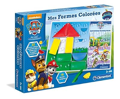 Clementoni - 52245-FORMES COLORÉES PAT'PATROUILLE-Jeu éducatif