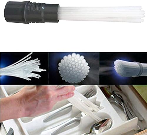 2018 Dust Daddy Brush Cleaner,Universal Vacuum Attachment Cleaning Tools for Vents/Keyboards/Drawers/car/Tools/Crafts/Jewelry/Plants