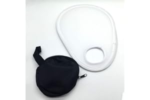 SUNERLORY Flash Diffuser, Foldable Camera Softbox Flashlight Diffuser, Eliminate Harsh Light and Shadow, Easy Install Flash Diffuser Camera Accessories with Carrying Bag