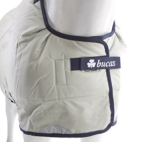 BUCAS Outdoor Pferdedecke POWER TURNOUT CLASSIC, silberfarbend, 155 - 4
