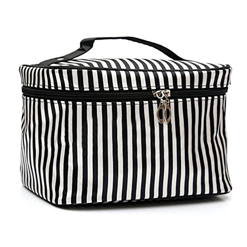 Gemini_mall Large Capacity Organizer Cosmetic Bag Makeup Pouch Case Toiletry Bag Make-Up Bag Hand Case Bags