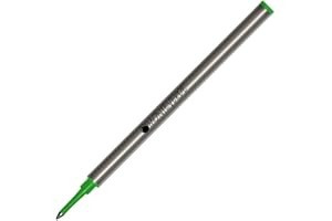 Monteverde Fine Point Refill for Waterman Rollerball Pens - Green (Pack of 2)