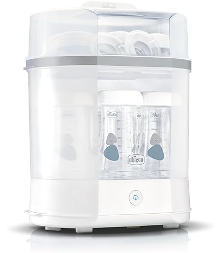 Momcozy Elektrischer 3-in-1 Sterilisator für Babyflaschen mit Trocknerfunktion - Sterilisiert