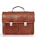 BRUNE Tan Color 100% Genuine Continental Leather Laptop Bag For Men/Office Briefcase For Men/Designer Leather Briefcase/Hand Made And Hand Finished Briefcase /Branded Leather Briefcase/Best Office Briefcase For Men/Stylish Leather Briefcase For Laptop/Limited Edition Briefcase/Latest stylish Bag/Quick Delivery RS.6999.00