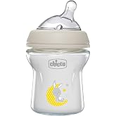 زجاجة زجاجية من Chicco Naturalfeeling سعة 0 شهر أكبر من 150 مل