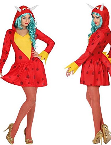 Preisvergleich Produktbild ATOSA 26631 Karnevalskostüm, Rot / Gelb, 34 / 36