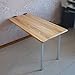 Produktbild LQQGXLPortabler Klapptisch Wand-Laptoptisch, Klapptisch, einfacher Schreibtisch, (Farbe : Yellowwood)
